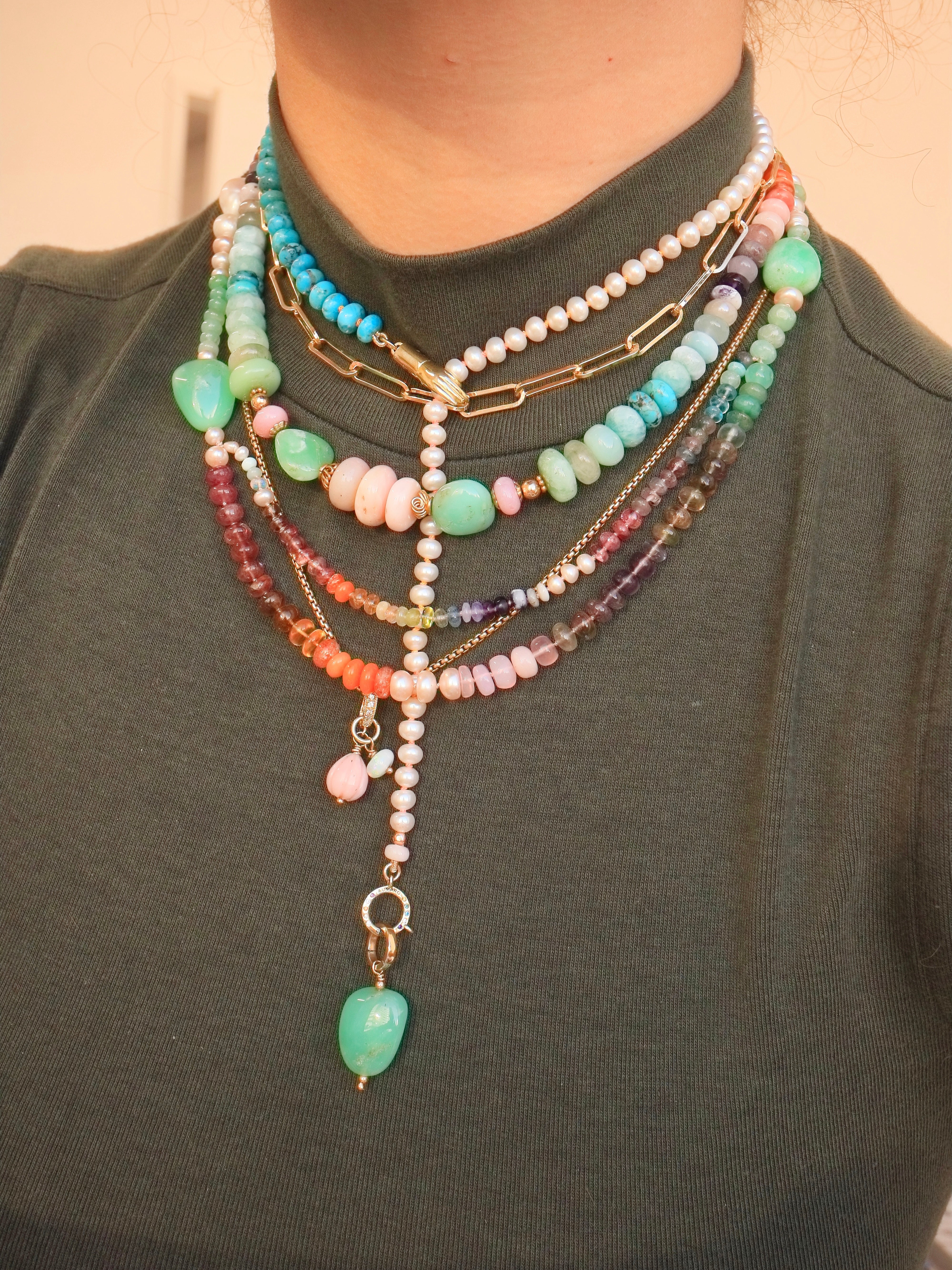 Nature’s Symphony - gemstone necklace