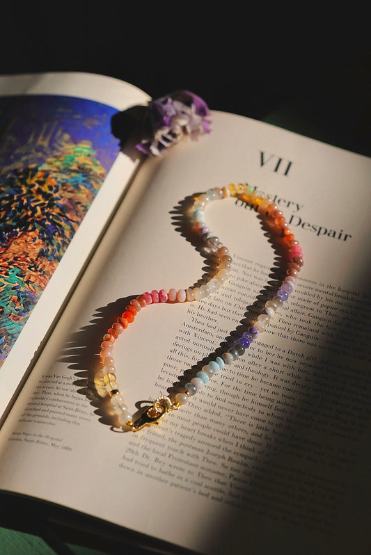 Iris Ombré - gemstone necklace