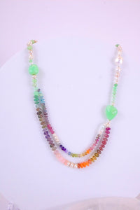 Nature’s Symphony - gemstone necklace