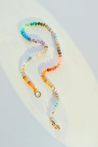 Painted Dream - multi gemstone necklace