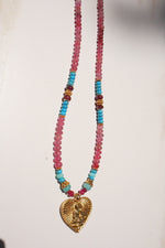 Load image into Gallery viewer, Pink Spinel Enlightenment Necklace
