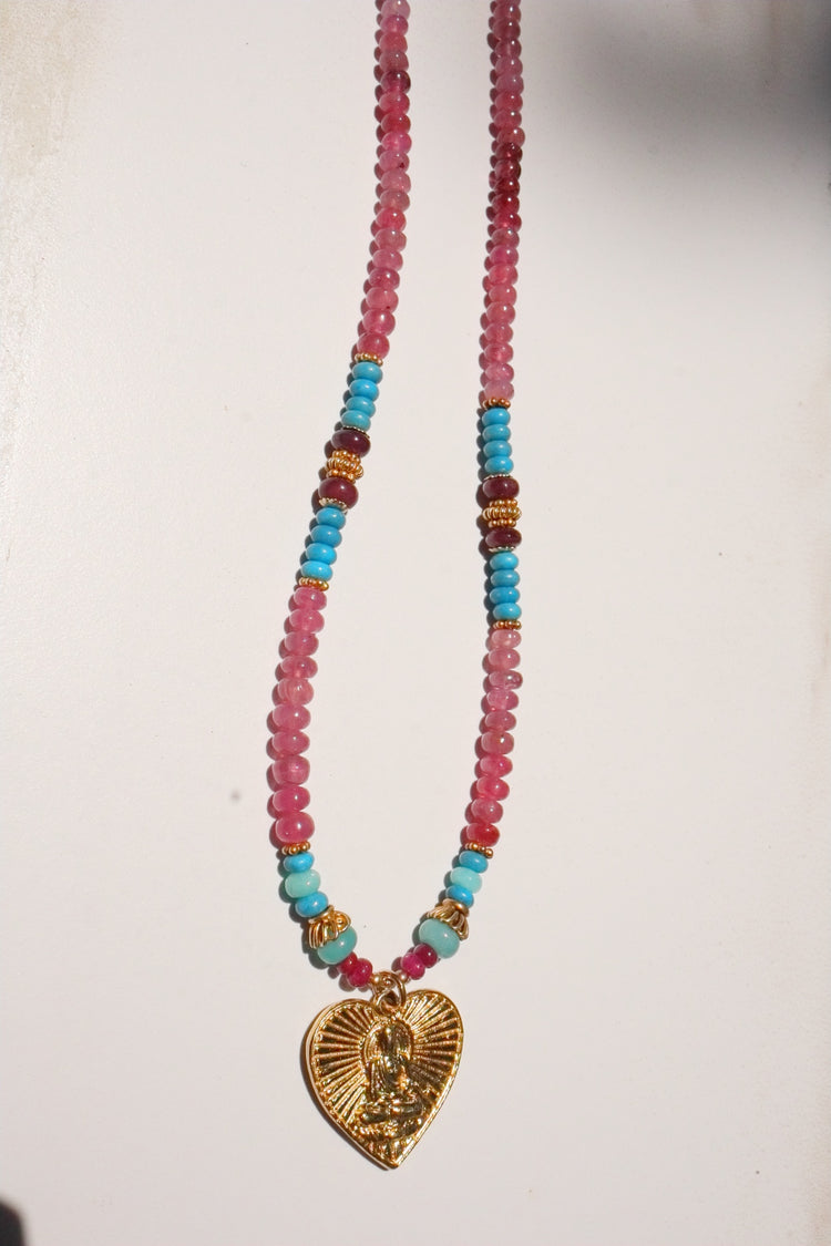 Pink Spinel Enlightenment Necklace