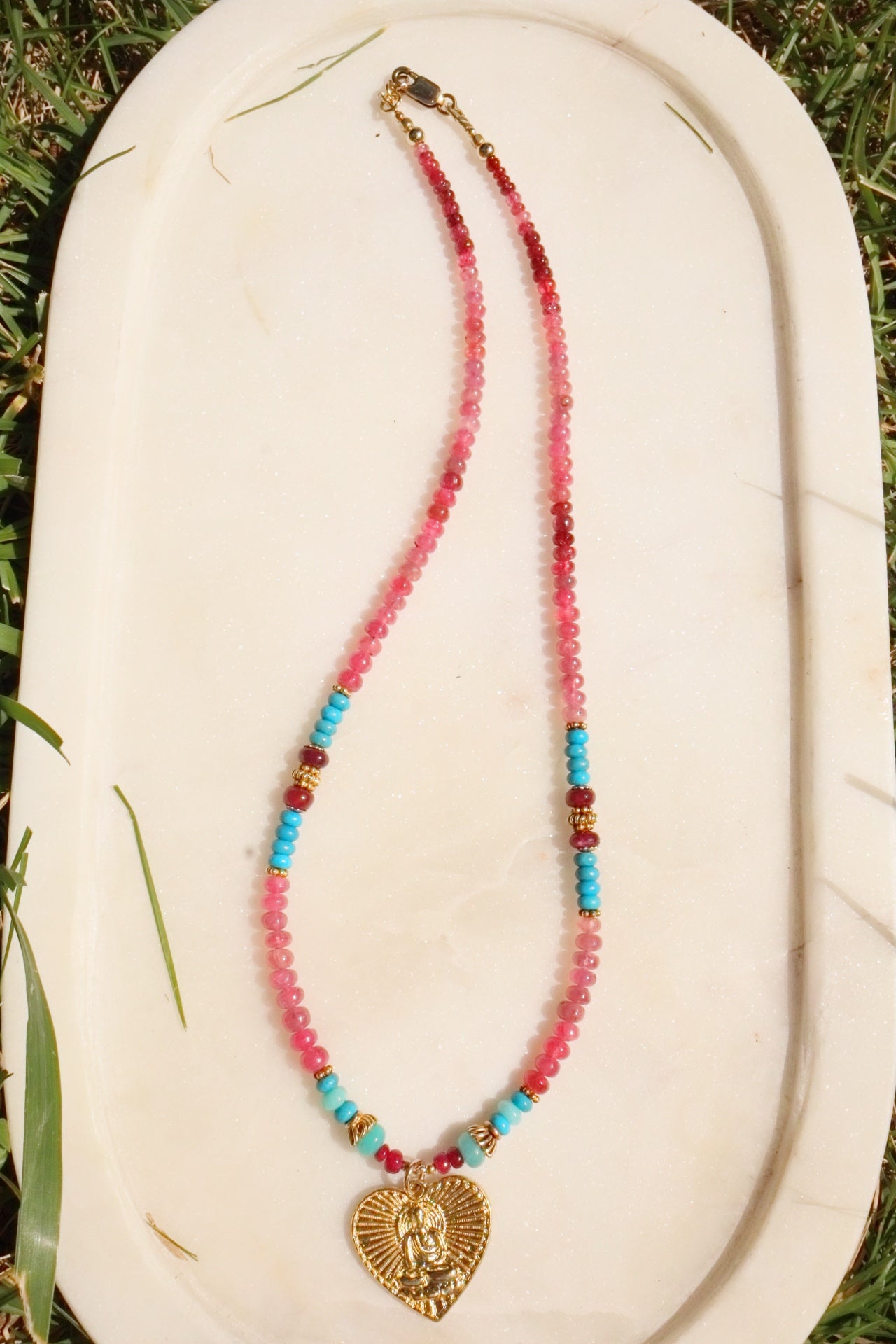 Pink Spinel Enlightenment Necklace