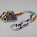 Load image into Gallery viewer, Crystallized Rainbows Candy Necklace
