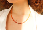 Load image into Gallery viewer, Mexican Fire Opal Necklace
