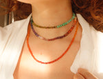 Load image into Gallery viewer, Mexican Fire Opal Necklace
