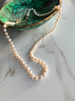 Load image into Gallery viewer, Pearl Knotted Necklace
