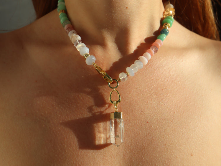 Gypsy Gemstone Necklace