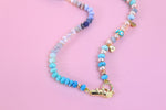 Load image into Gallery viewer, Celestial Blue Ombré Gemstone Necklace
