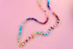 Загрузить изображение в средство просмотра галереи, Charmed Rainbow Gemstone Necklace
