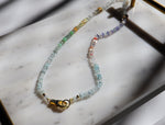 Загрузить изображение в средство просмотра галереи, Aquamarine Gradients Knotted Necklace
